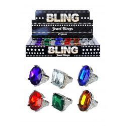 Ringset in Übergröße, 6 verschiedene Farben, vielseitig einsetzbar