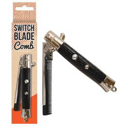 Robuster 13-cm-Kamm mit wechselnder Klinge – ideal für professionelles Haarstyling und -pflege