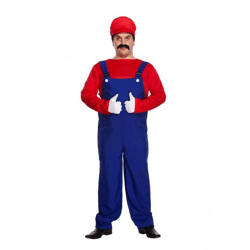 Robuster Arbeitsmantel für Erwachsene, XL, Super Worker, Rot