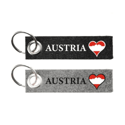 Robustes Filz-Schlüsselband aus Österreich - Stilvoll, Bequem, Vielseitig - Modell 2/S