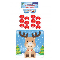 Rote Nasen Spiel Stick, 14-teiliges Set - Party & Karneval Zubehör