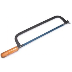 SAGEBOGEN HOLZ: Hochwertiger Holz-Sägebogen | Handgefertigter Holzrahmen-Sägebogen | Traditionelle Holzarbeitssäge