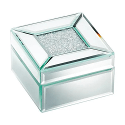 Schatulle Brilliant, klein, 12x12cm - Elegante Aufbewahrungslösung für Schmuck