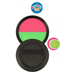 Schlägerset mit 2 Schlägern 19 cm und 1 Ball – Outdoor-Spiel für Kinder und Familien