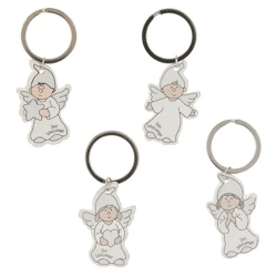 Schlüsselanhänger Schutzengel, 4er-Set - Spirituelle Glücksbringer