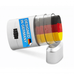 Schminkstift Fan Deutschland schwarz, rot, gelb (Gold), als Deko, Dekoration, Partydeko für Fußball, Fußball Europameisterschaft WM