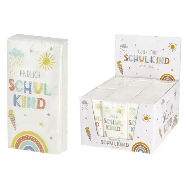 Schulanfang Taschent&uuml;cher-Set, 10 St&uuml;ck, Vielseitig Einsetzbar