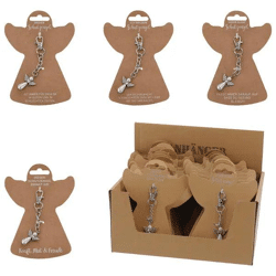 Schutzengel-Anhänger, 4er-Set – Spirituelle Schutzsymbole