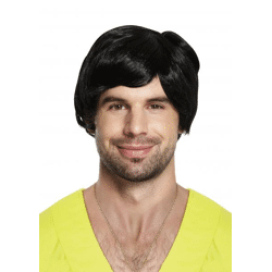 Schwarze Haarperücke für Jungen, 85G – Kinderkostüm-Zubehör, Hochwertige Karnevalsperücke