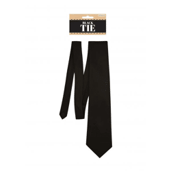 Schwarze Krawatte - Elegantes Accessoire für Herren