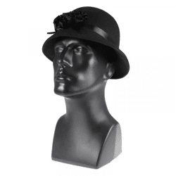 Black Charleston hat