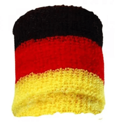 Sweatband with Germany flag design