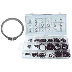 SEEGER-TYPE RINGENSATZ: Umfassendes Set von Sicherungsringen nach Seeger-Art - Sicherungsring-Kit für verschiedene Anwendungen