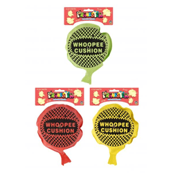 Selbstaufblasendes Whoopee-Kissen, 16,5 cm, 3 verschiedene Farben, Scherzartikel für Kinder und Partys