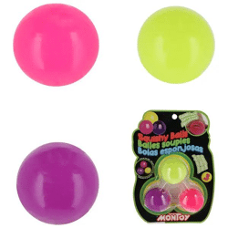 Selbstleuchtender Klebeball, 3er Pack, Durchmesser 4 cm, Nachtleuchtend