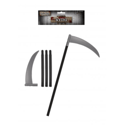 Sensenkostümzubehör 102cm, 4-teiliges Set, Halloween