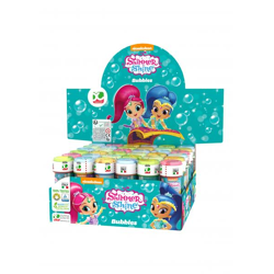 Shimmer And Shine Bubble Tubs 60 ml mit Labyrinth-Puzzle für Kinder – lustiges Badespielzeug und Aktivität