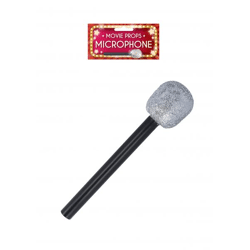 Silver microphone 26Cm - Professional studio and stage microphone