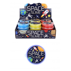 Slime Space 40g, 7cm x 2cm - Verschiedene Farben, Weltraum-Themen Schleim