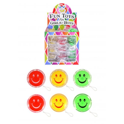 Smile Kreisel, 4,8 cm, 3 verschiedene Farben