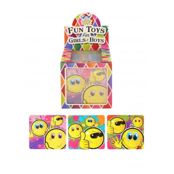 Smiley-Puzzle, 13 cm x 12 cm, 3 verschiedene Designs, Lern- und Spaßspiele für Kinder