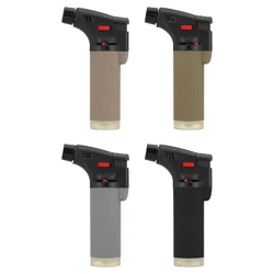 Soft Touch Jet-Feuerzeugbrenner, 4er-Set, Kraftvoll und Handlich