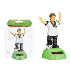 Sonnenenergie Fußball Begeisterter, Wackelnd, Ca. 10cm
