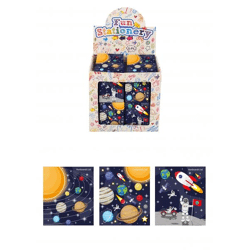 Space Mini-Notizbuch, 7 x 6 cm, 10 Seiten – Kompaktes Tagebuch für Astronomie-Notizen und -Ideen