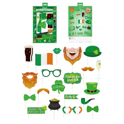 St. Patrick'S Day Schmuckstäbe, irisches Motiv, sortiertes Design - Partyzubehör