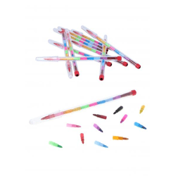 Stapelbare Kreide-Stifte, 15 cm – Vielseitige Malwerkzeuge für Kinder