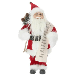 Stehender Weihnachtsmann, 47 cm Hoch - Festliche Weihnachtsdekoration