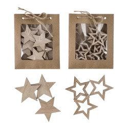 Stern-Streudeko, 8er-Pack, Durchmesser 4,5cm - Festliche Tischdekoration