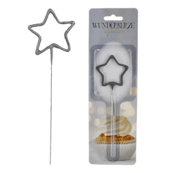 Sternförmige Wunderkerze, 18cm - Perfekt für festliche & himmlische Anlässe