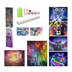 Strahlende Diamant-Malsets, Großpackung mit 6, je 40x50 cm