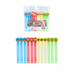 Superheroes Bubble Party Röhrchen, 4ml, 10,5cm, 4 Farben Set