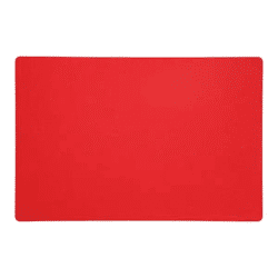 Tischset Filz rot, ca. 45x30 cm – Moderne Tischmatte | Strapazierfähige Filz-Tischdeko