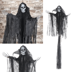 Todesbote, dunkel, ca. 150cmH für gruselige Dekorationen & Halloween-Displays