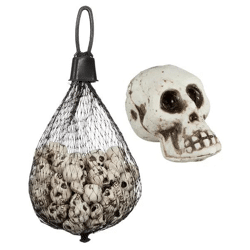 Totenkopf Streudekoration, 50-teiliges Set – Ideal für Halloween & Feste