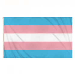 Transgender-Flagge 5 Fuß x 3 Fuß – große, langlebige Trans-Pride-Flagge für Veranstaltungen und Unterstützung