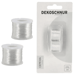Transparente Deko-Schnur, ca. 32 Meter – Vielseitig & Unauffällig
