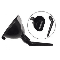 TRICHTER MIT FLITER SCHRAG : Neigungstrichter mit Sieb - Schräger Trichter mit geneigtem Filter für Effiziente Filtration