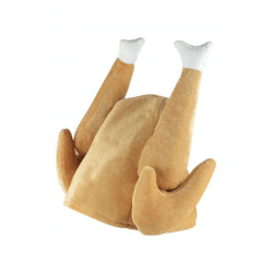 Truthahn-Hütte für Erwachsene, 28 x 37 cm – Erntedankfest Kostümzubehör