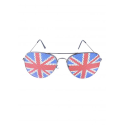 Union Jack Glasflugzeug-Modell Für Erwachsene, Sammlerstück & Deko