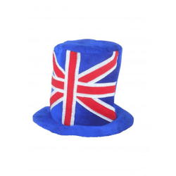 Union Jack Topper Hut - Britisches Flaggen-Design Patriotisches Zubehör
