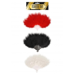 Veren Fächer 40 cm x 27 cm, 3 verschiedene Farben, handlich und dekorativ