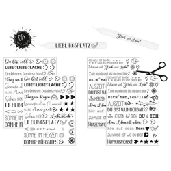 Vielseitige Kerzenaufkleber für das ganze Jahr, 2er-Set - Dekoratives Tattoo-Kit