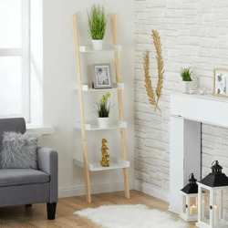 Vielseitiges Leiterregal, ca. 170 cm hoch - Ideal für Aufbewahrung & Dekoration