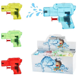 Pack of four mini water pistols, approx. 9 cm each - Ideal for children's parties