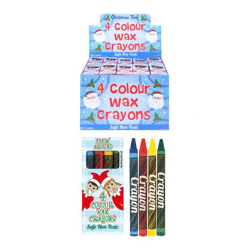 Wachsmalstifte, 4Er-Set, Rund, 8cm, Elfin, Bunte Kinderkreide in Box