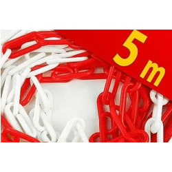 WARNUNG KETTE: Hochwertige Warnkette - Robuste Sicherheitskette für Gefahrenhinweise und Personenführung